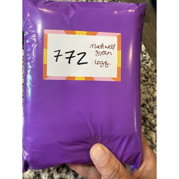 Madewell MWL seamless ribbed leggings 7/8 Forgotten Landscape NWT $65 S-M NF342 - Picture 7 of 7